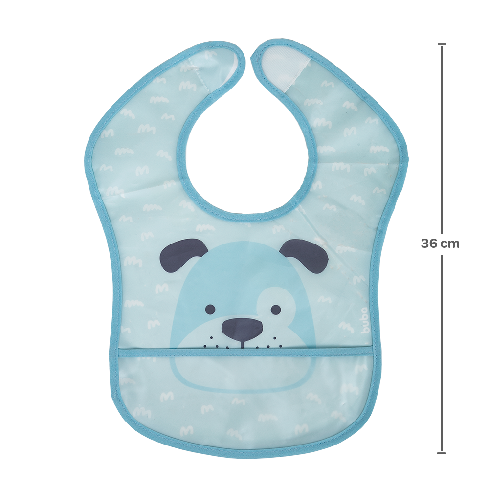 Babador Com Bolso Cachorrinho
