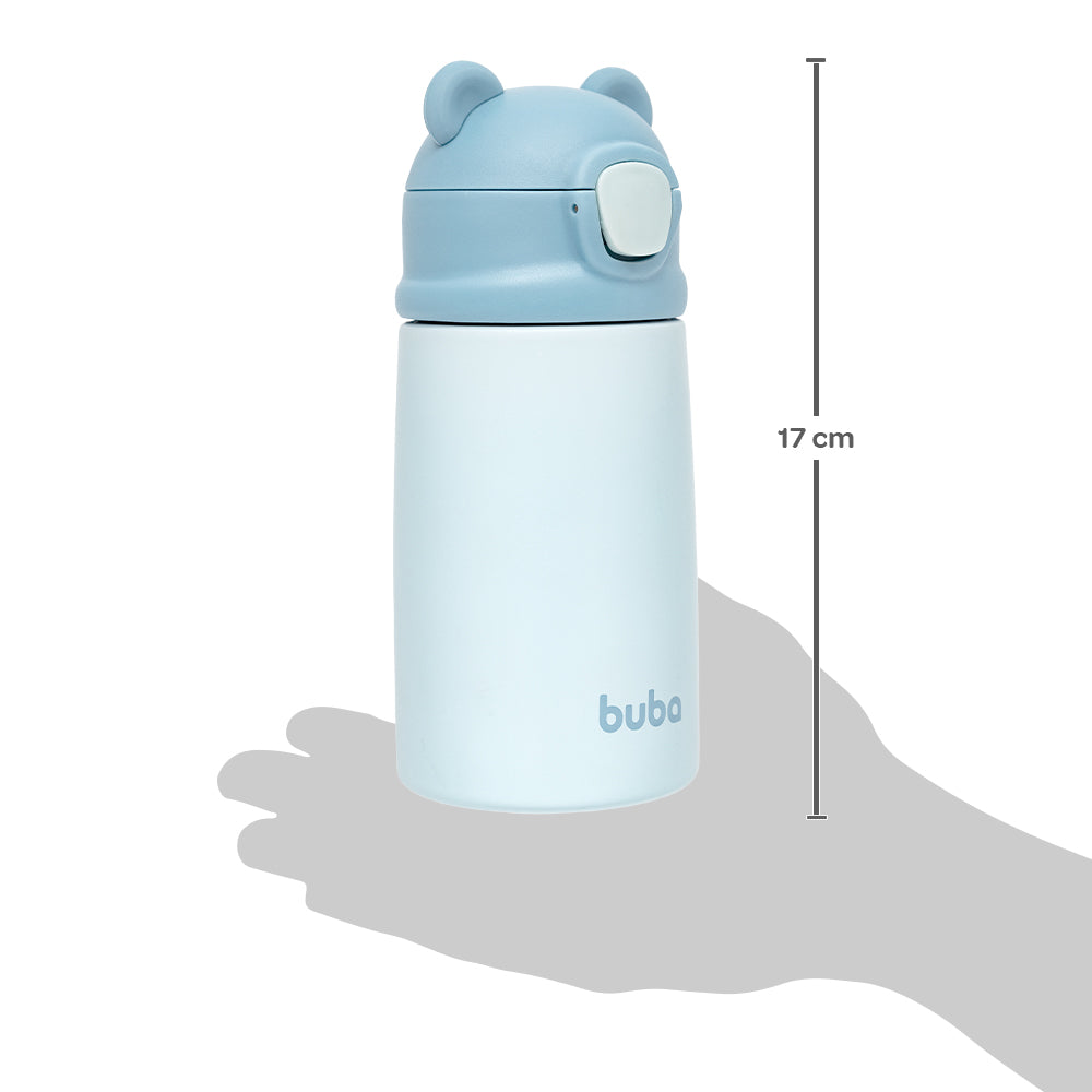 Copo Térmico Parede Dupla Ursinho Azul