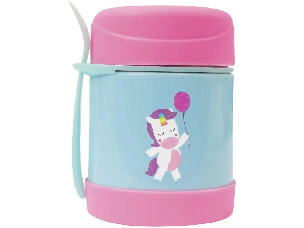 Pote térmico Animal Fun Unicórnio 320ml com colher - Buba