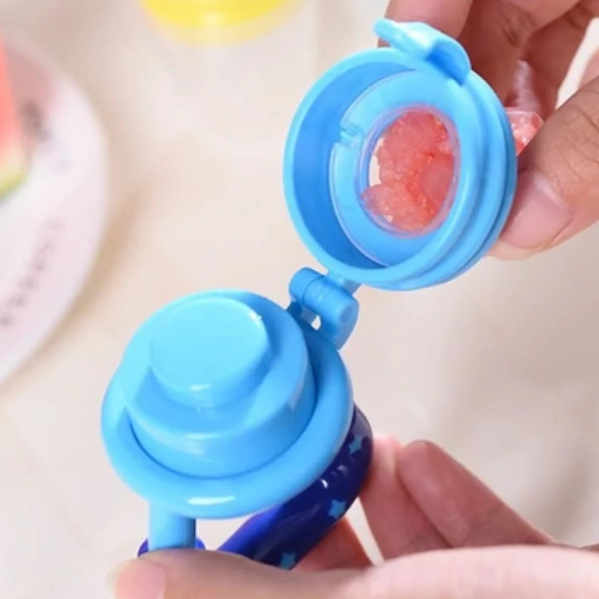 Chupeta Alimentadora Silicone Introduçao Alimentar bebe