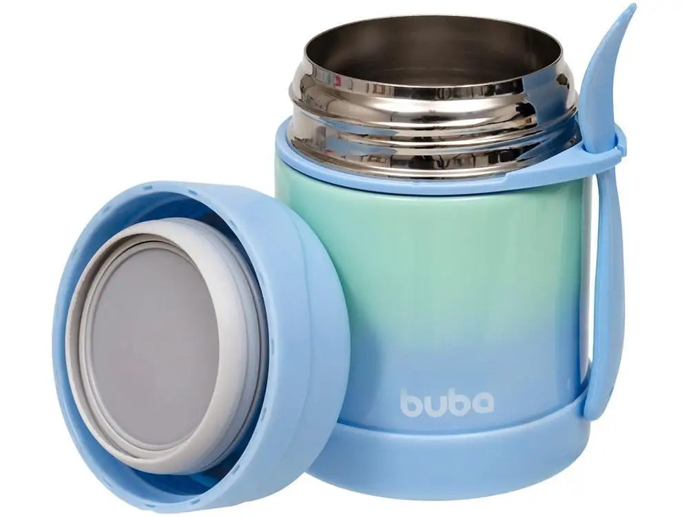 Pote Térmico Infantil Buba Degradê 320ml com Colher