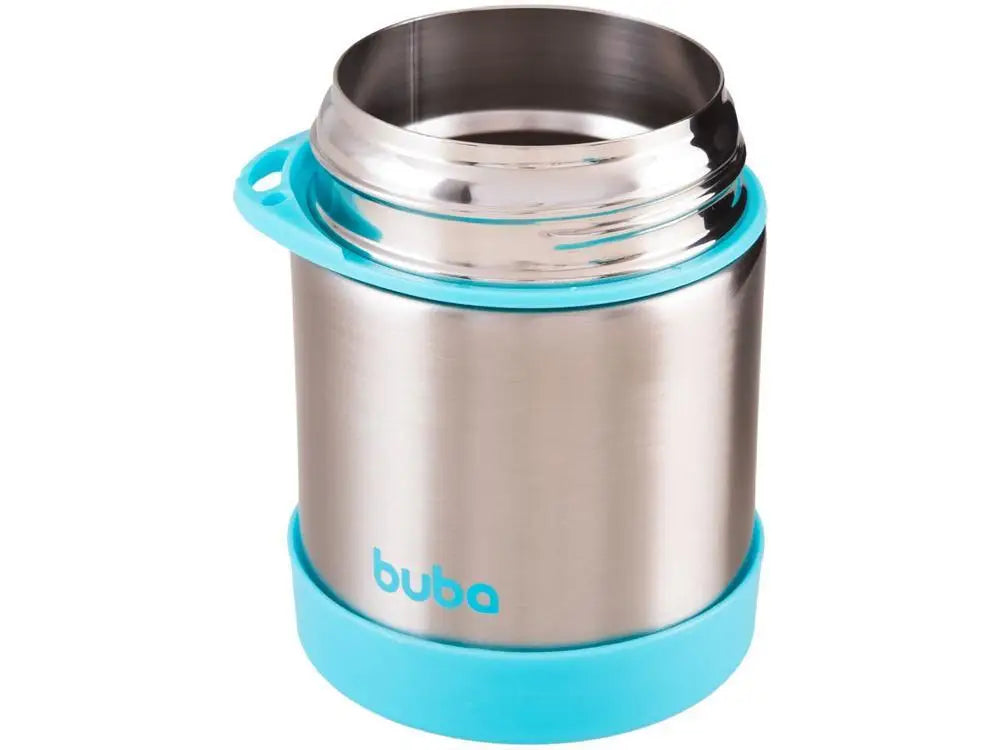 Pote Térmico Infantil Buba Azul 320ml com Colher