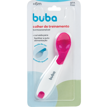 COLHER DE TREINAMENTO TERMOSSENSÍVEL - ROSA OU AZUL