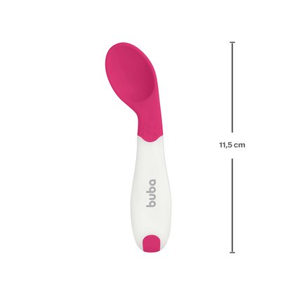 Colher de Treinamento Termossensível Buba Rosa