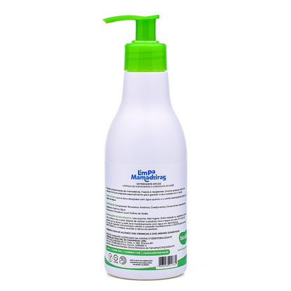 Combo Detergente Limpa Mamadeiras BioClub 500ml + Refil 500ml Orgânico Vegano