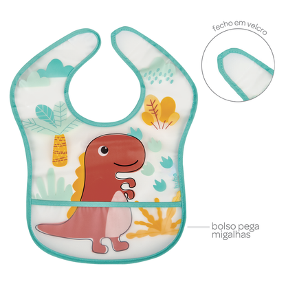 BABADOR COM BOLSO DINO