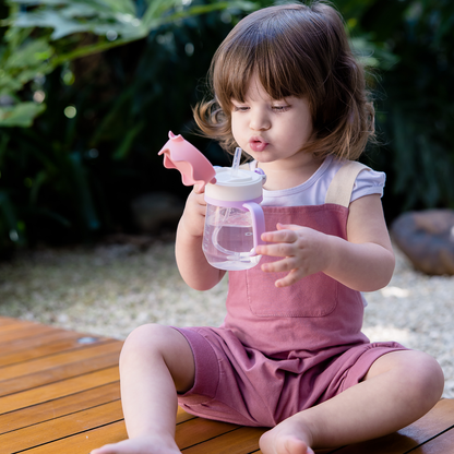 Copo Canudo Com Dispositivo Coroa Onça