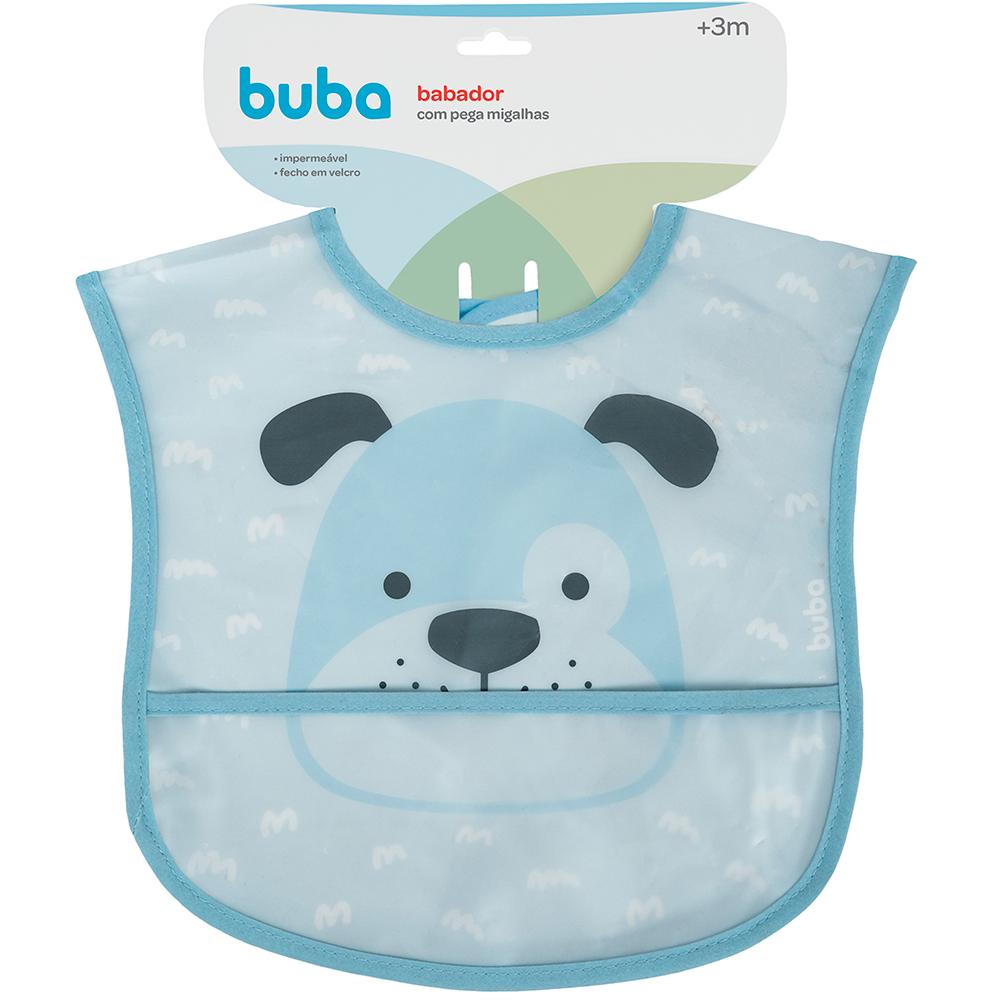 Babador Com Bolso Cachorrinho