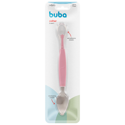 COLHER 2 EM 1 ROSA