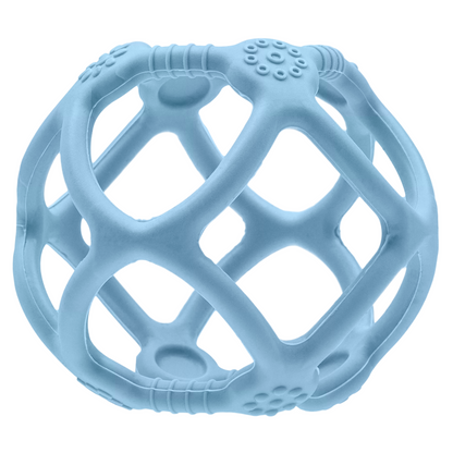 MORDEDOR BOLA EM SILICONE AZUL