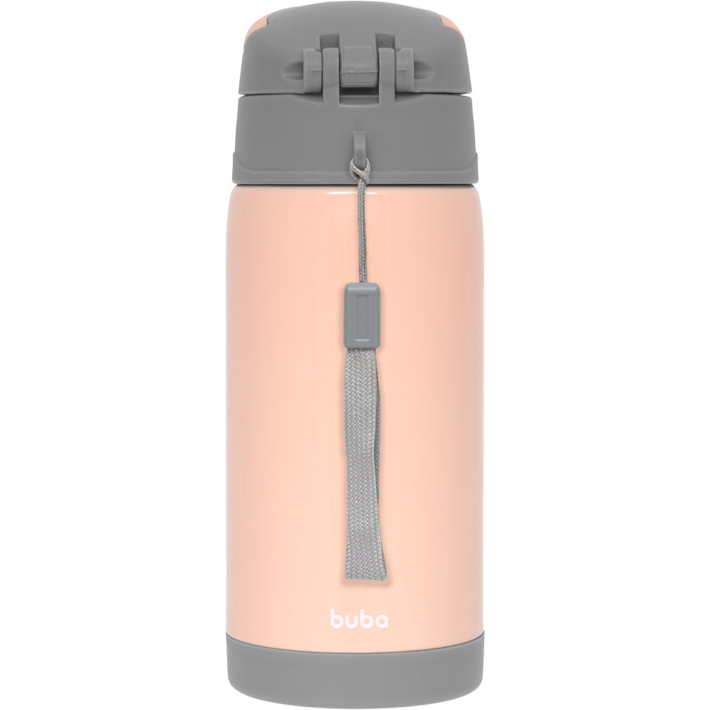 Copo Térmico Parede Dupla Gumy Pêssego