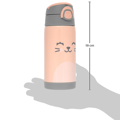 Copo Térmico Parede Dupla Gumy Pêssego