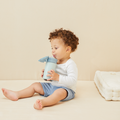 Copo Térmico Parede Dupla Ursinho Azul