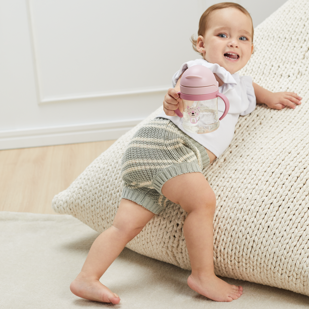 Copo Canudo Com Dispositivo Oncinha