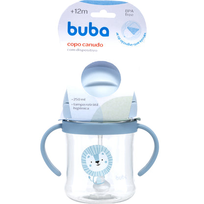 Copo Canudo Com Dispositivo Leaozinho