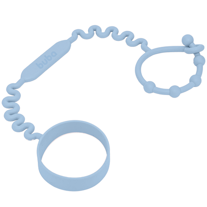 Alça Antiqueda Para Copo ou Mamadeira Azul