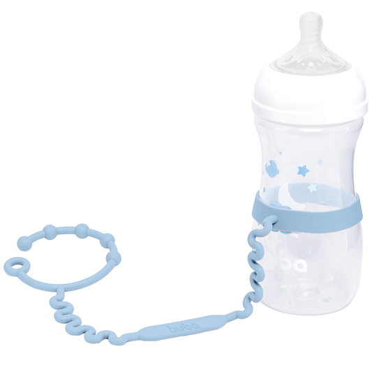 Alça Antiqueda Para Copo ou Mamadeira Azul