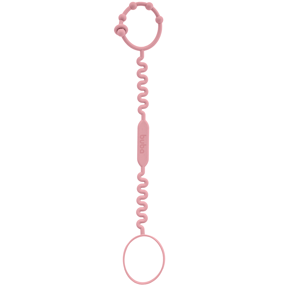 Alça Antiqueda Para Copo ou Mamadeira Rosa