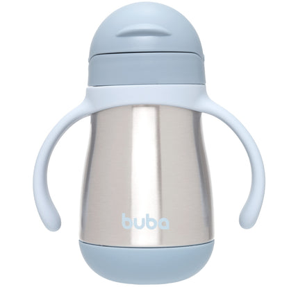 Copo Térmico Parede Dupla Com Alça Azul