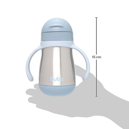 Copo Térmico Parede Dupla Com Alça Azul