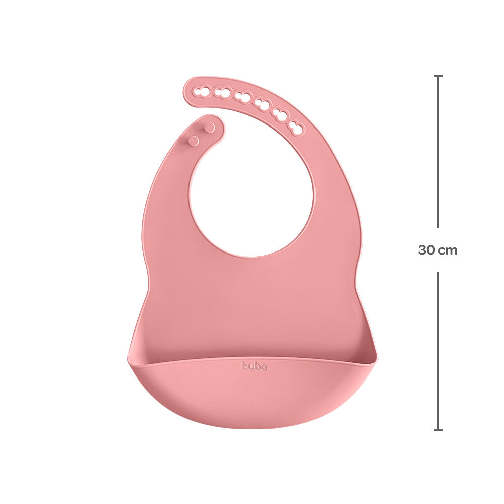 Kit Alimentação Em Silicone Rosa Buba