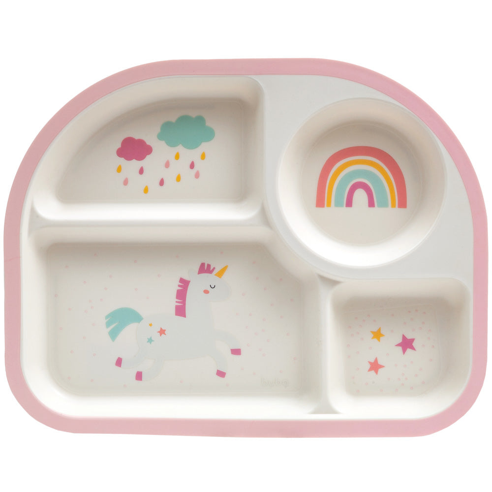 PRATO COM DIVISORIAS UNICORNIO