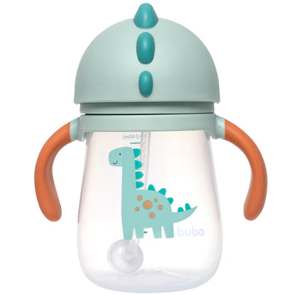 Copo Com Dispositivo Canudo Magic Dino