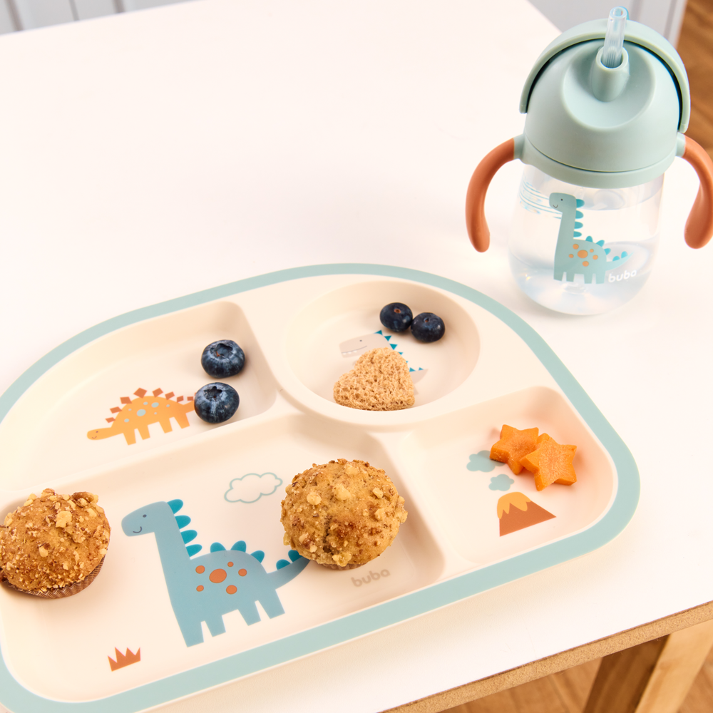 Copo Com Dispositivo Canudo Magic Dino