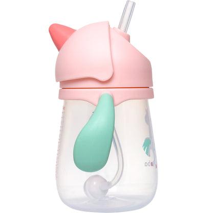 Copo Com Dispositivo Canudo Magic Unicórnio