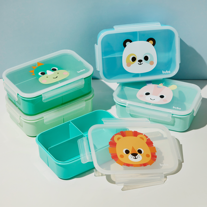 Lunchbox com Divisórias Buba Zoo Leão