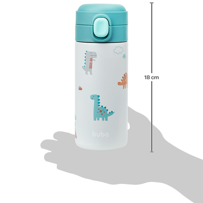 Copo Térmico Parede Dupla Com Alça Magic Dino