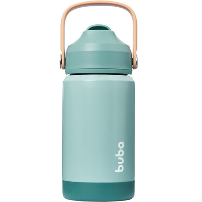 Copo Térmico Parede Dupla Com Canudo Forest