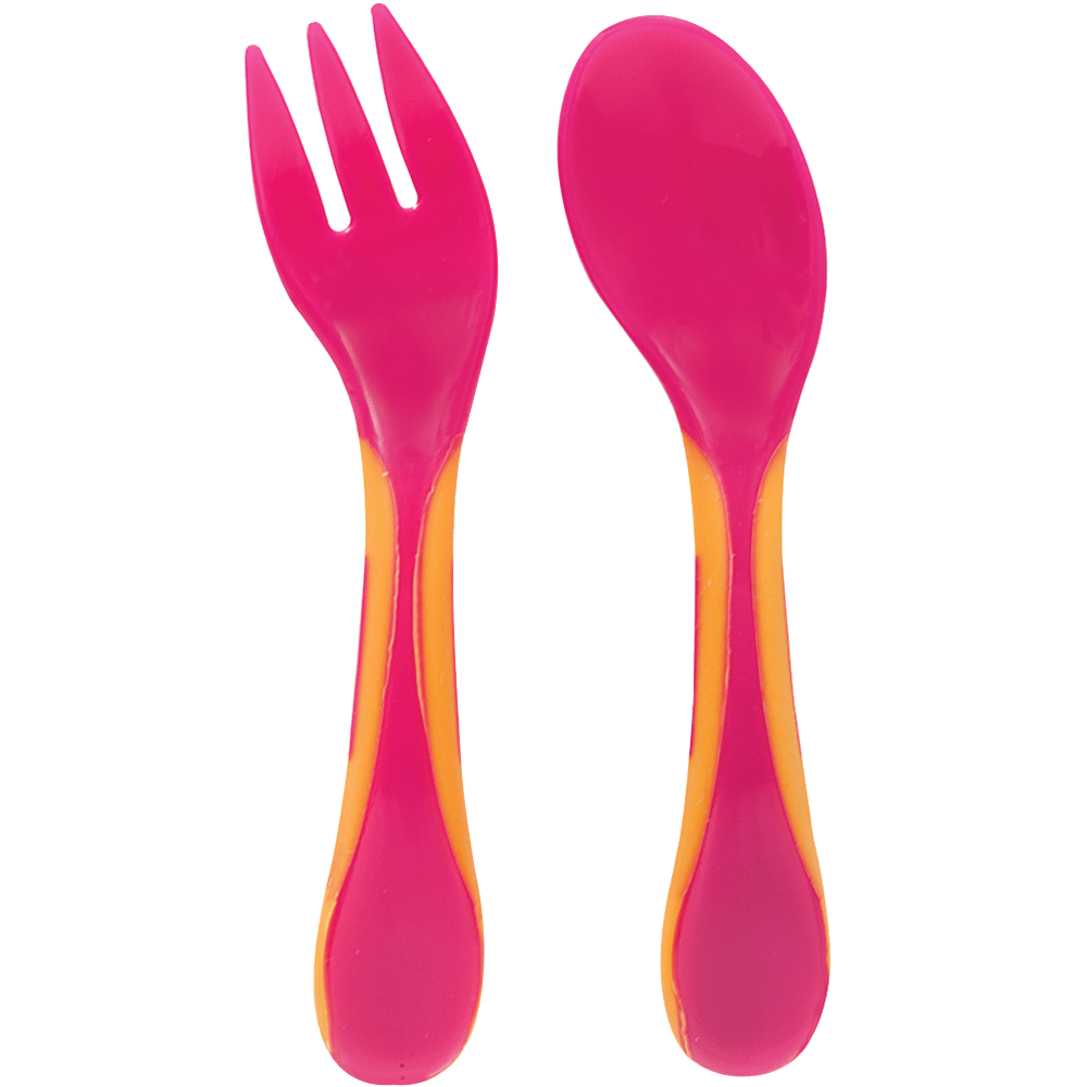 KIT TALHERES COM ESTOJO ROSA