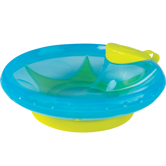 Prato Termico Com Ventosa Azul