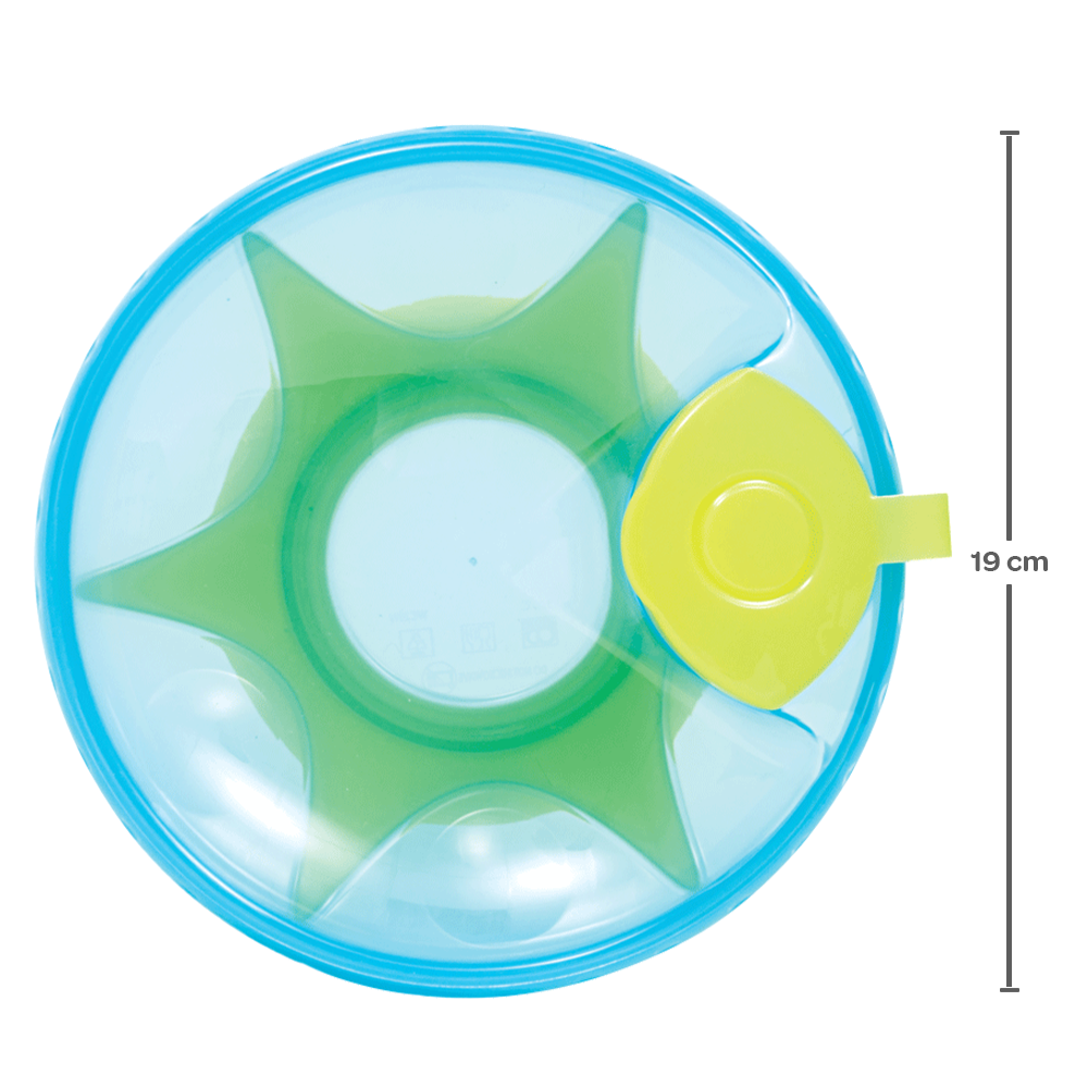 Prato Termico Com Ventosa Azul