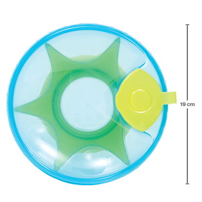 Prato Termico Com Ventosa Azul