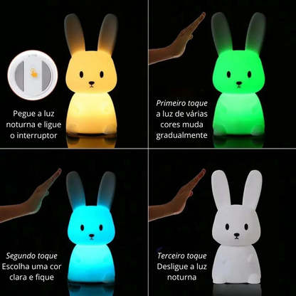 Luminária Led Coelho