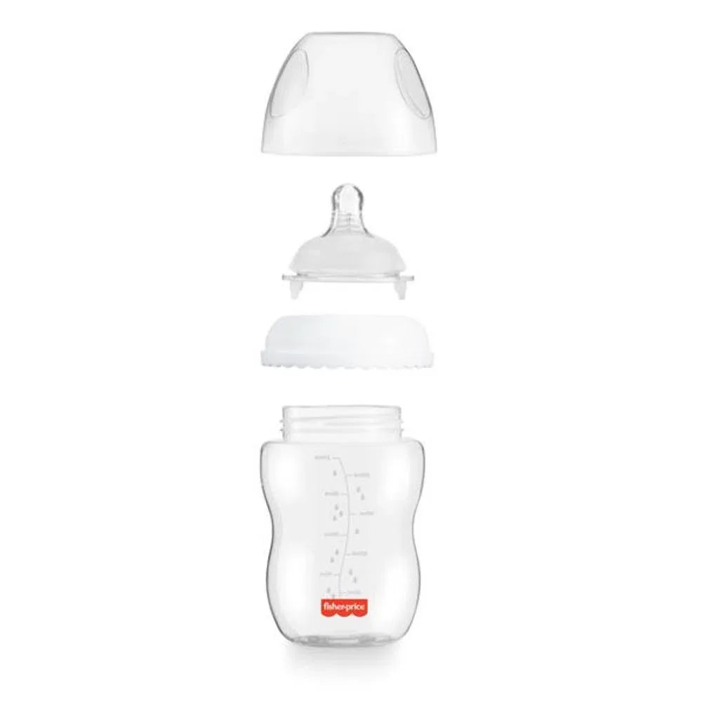 Mamadeira First Moments Clássica Neutra 270Ml Fisher Price