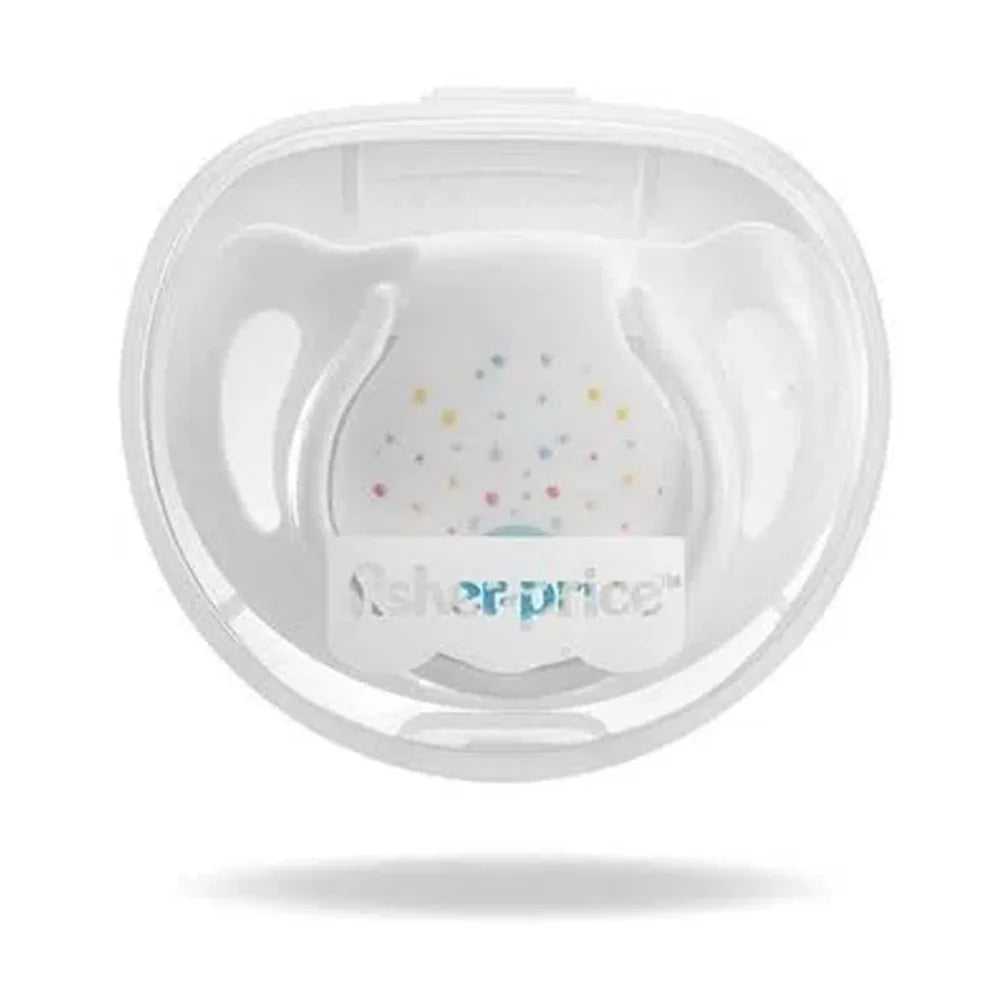 Chupeta First Moments Soft Tamanho 1 com Case Esterilizador Fisher Price