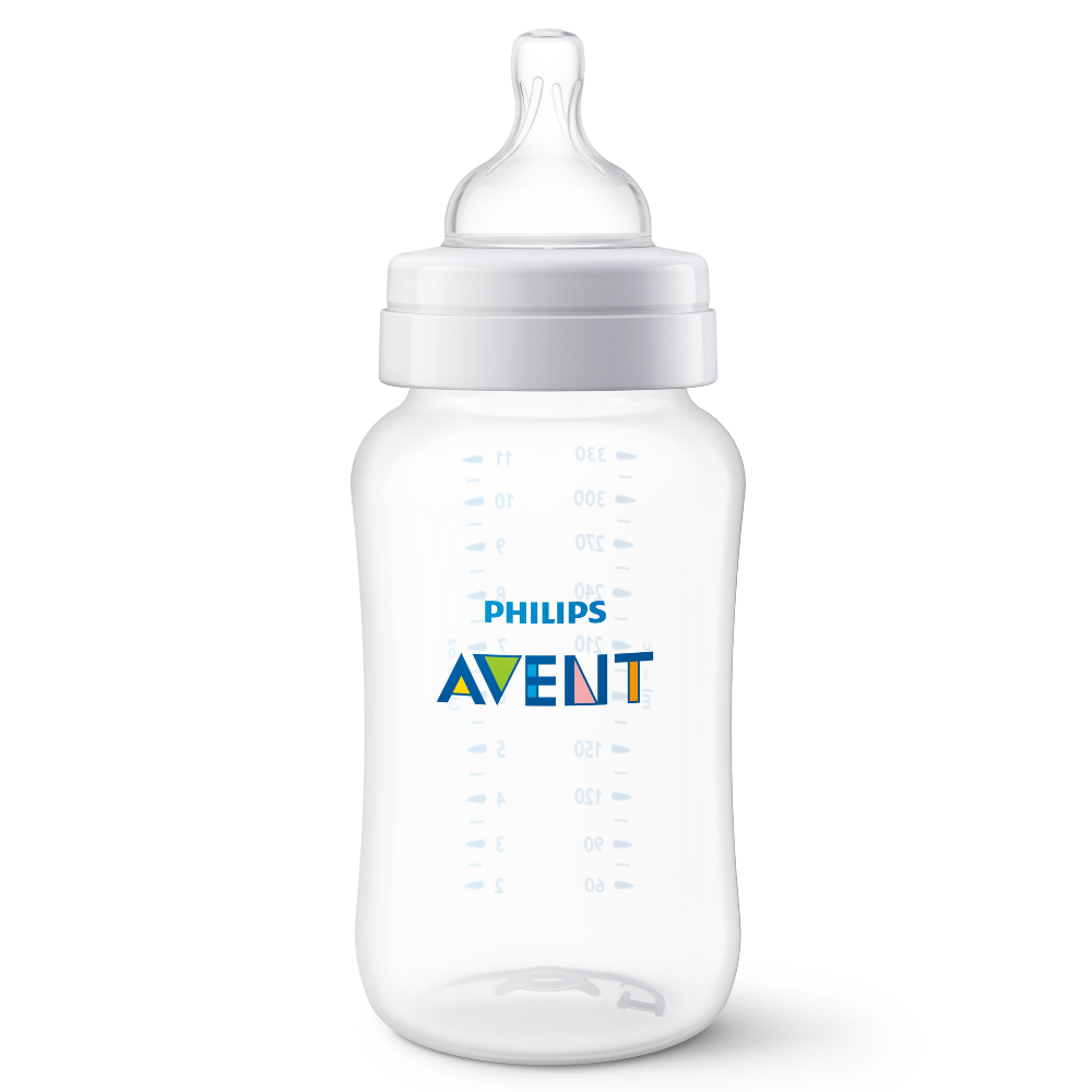 Mamadeira Avent Anticólica Transparente 330ml