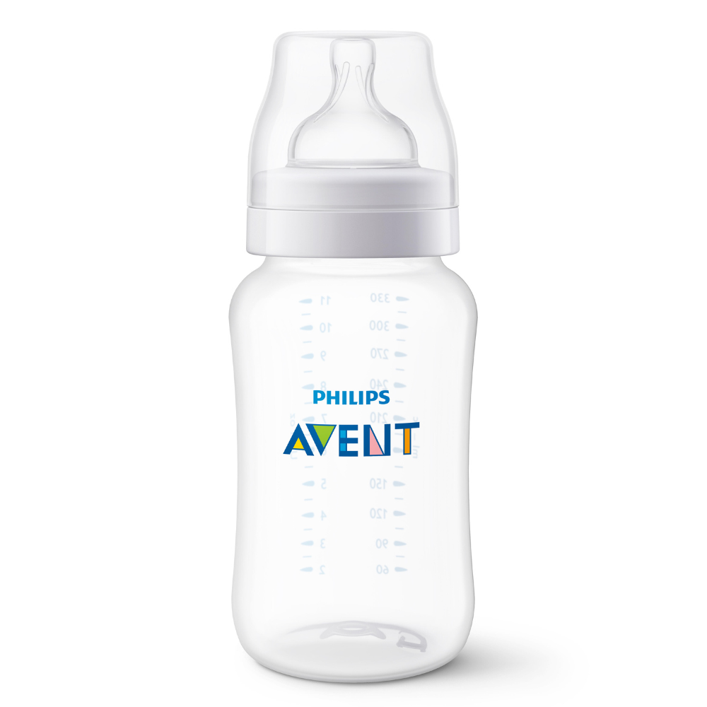 Mamadeira Avent Anticólica Transparente 330ml