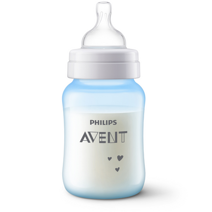 Mamadeira  Avent Anticólica Elefante Azul 260ml