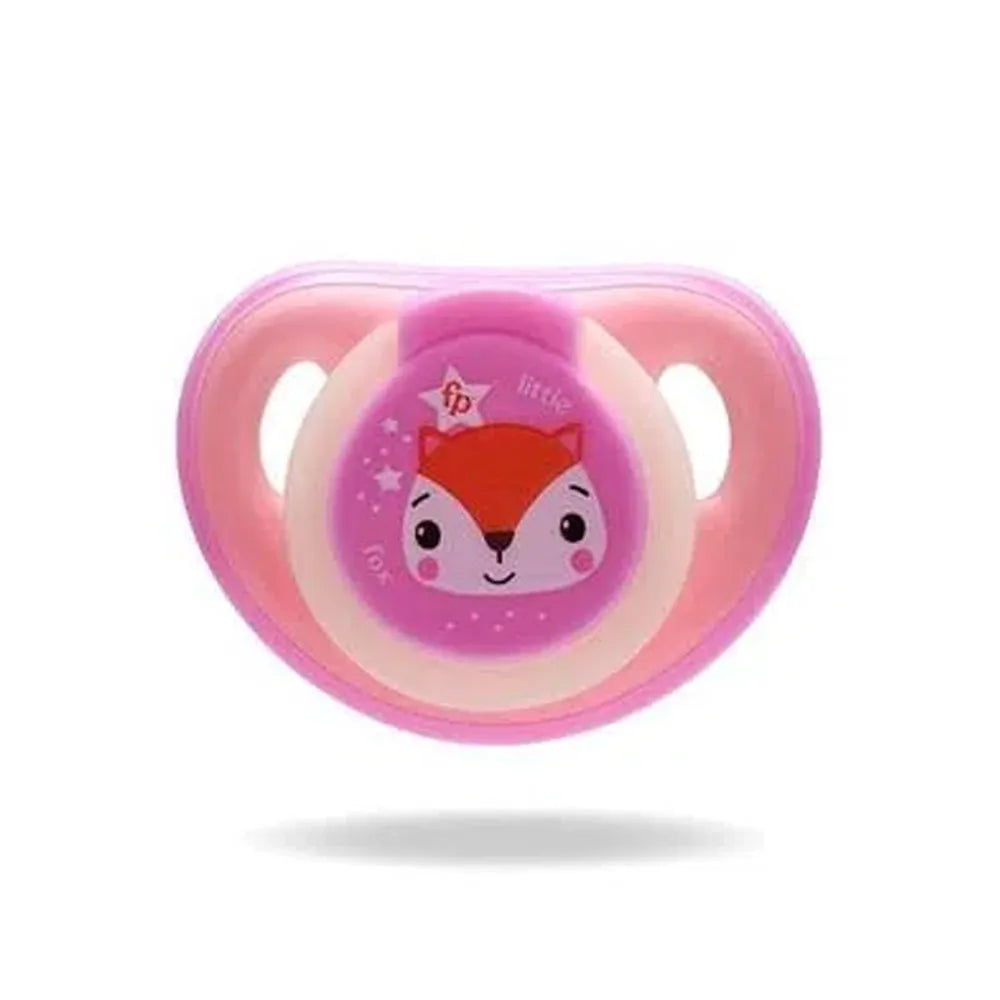 Chupeta First Moments Glow Tamanho 2 com Case Esterilizador Fisher Price