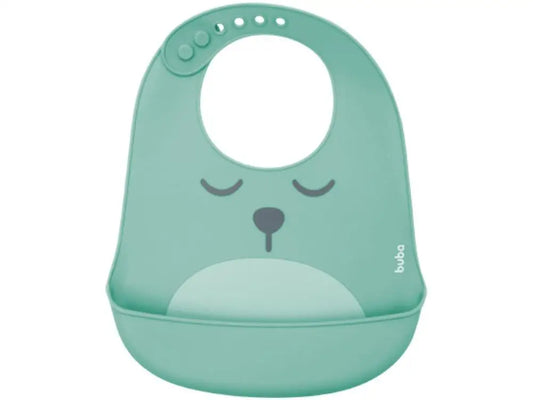 Babador de Silicone Impermeável Buba Gumy - Verde