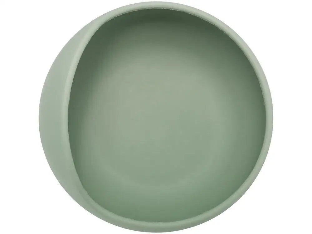Tigela Bowl Silicone com Ventosa 350ml Verde Buba