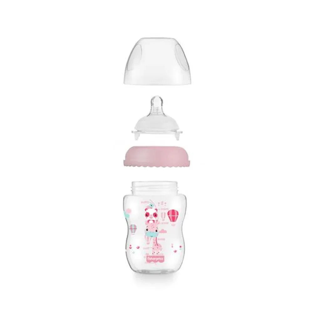 Mamadeira First Moments Algodão Doce 270Ml Fisher Price