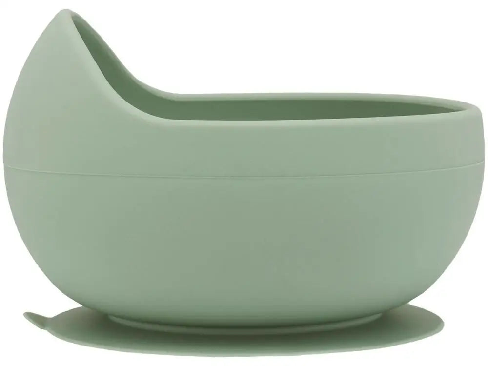 Tigela Bowl Silicone com Ventosa 350ml Verde Buba
