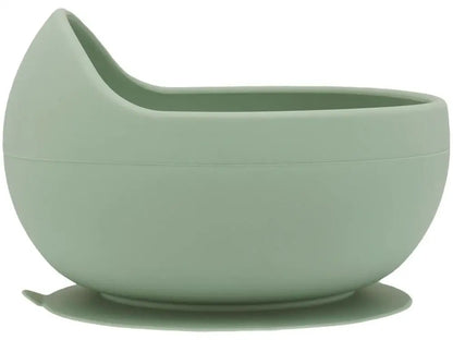 Tigela Bowl Silicone com Ventosa 350ml Verde Buba